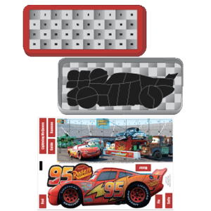 Magnetic Fun® Mini Tin: Cars - Activity & Puzzle